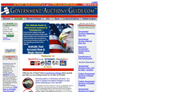 Desktop Screenshot of government-auctions-guide.com